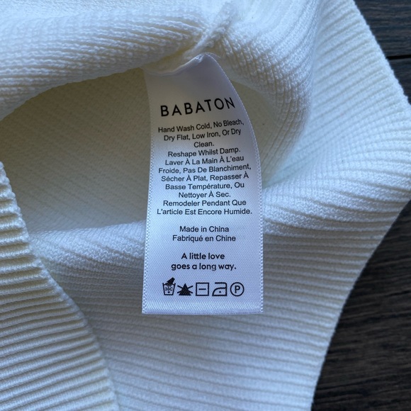 SOLD - Aritzia babaton - white sweetheart tube top - Picture 4 of 5